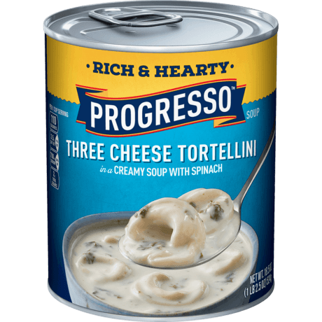 Progresso Rich & Hearty Three Cheese Tortellini, Front of the product