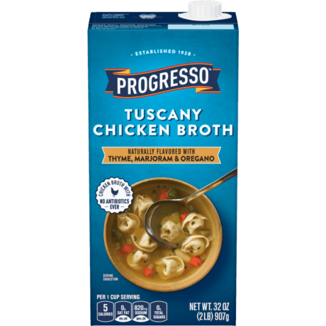 Progresso Tuscany Chicken Broth, Front of the product