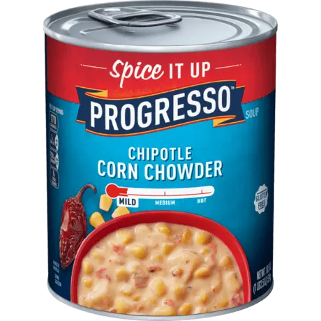 Progresso Spice It Up Spicy Chipotle Corn Chowder, Front of the product