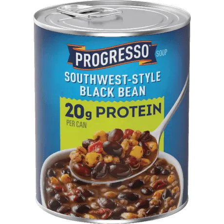 Progresso Southwest-Style Black Bean, front of the product