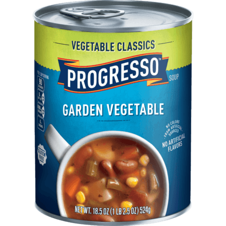 Progresso Vegetable Classics Garden Vegetable, Front of the product