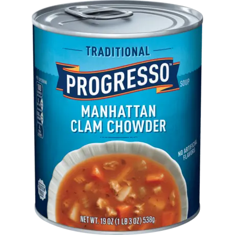 Progresso Traditional Manhattan Clam Chowder, Front of the product