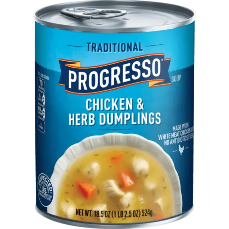 Progresso Traditional Chicken & Herb Dumplings, Front of the product
