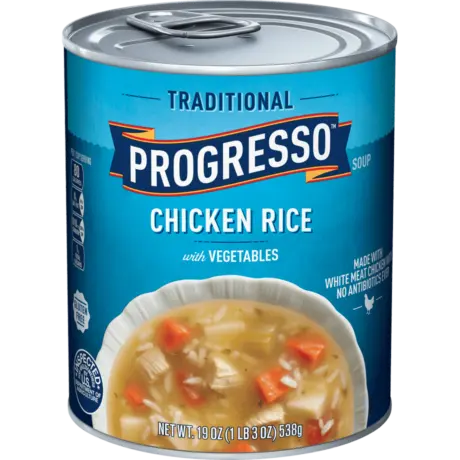 Progresso Traditional Chicken Rice with Vegetables, Front of the product