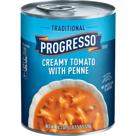 Progresso Traditional Creamy Tomato with Penne, Front of the product