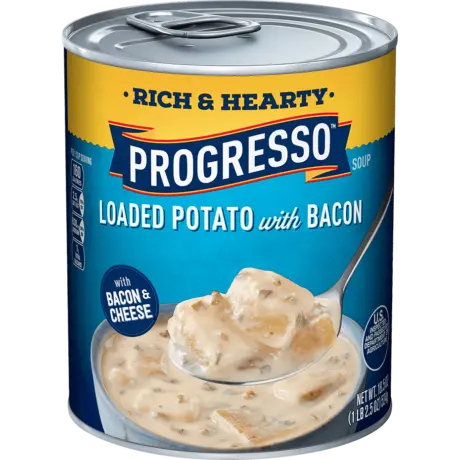 Progresso Rich & Hearty Loaded Potato with Bacon, Front of the product
