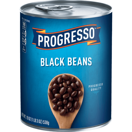 Progresso Black Beans, front of the product