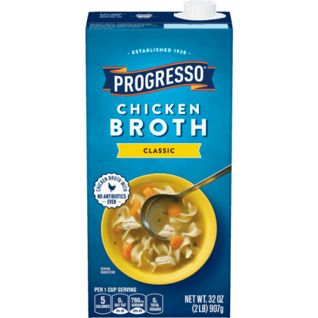 Progresso Chicken Broth Classic, front of the product