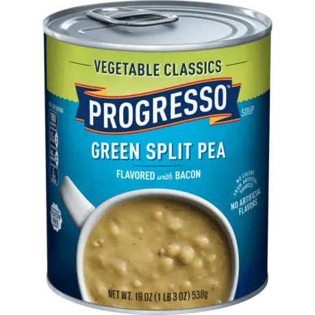 Progresso Vegetable Classics Green Split Pea Flavored with Bacon, Front of the product