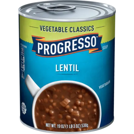 Progresso Vegetable Classics Lentil, Front of the product