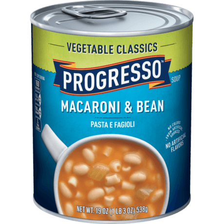 Progresso Vegetable Classics Macaroni & Bean, Front of the product