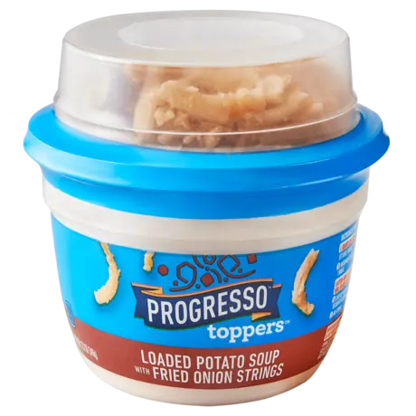 Progresso Loaded Potato with Fried Onion Strings, front of the product
