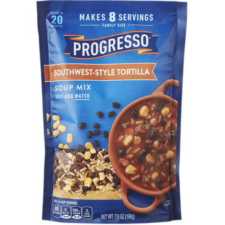 Progresso Southwest Style Tortilla Soup Mix, Front of the product