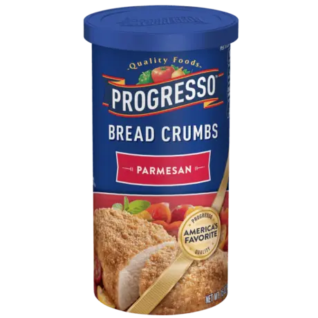 Progresso Bread Crumbs Parmesan, front of the product