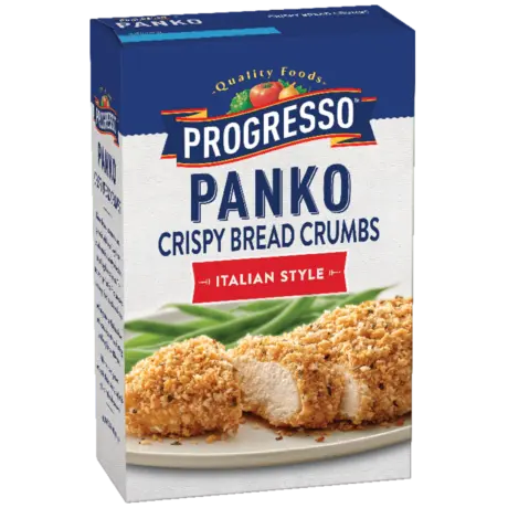 Progresso Panko Crispy Bread Crumbs Italian Style, front of the product