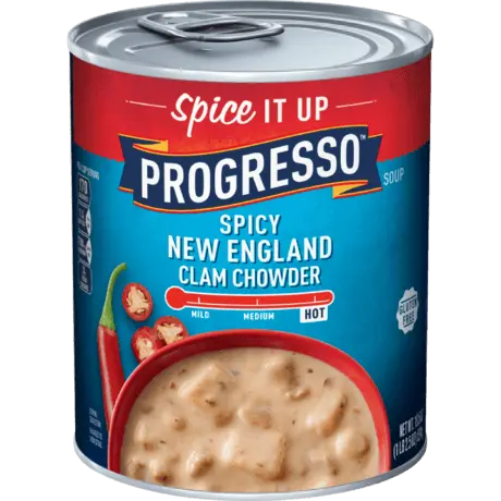 Progresso Spice It Up Spicy New England Clam Chowder, Front of the product